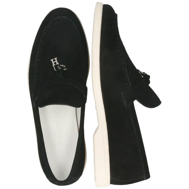 LORO PIANA Babouche Charms Walk Black| Women's