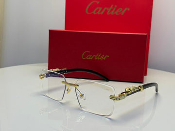 Cartier sunglasses Golden clear