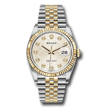 Rolex | Datejust SJDJ Silver Diamond Dial