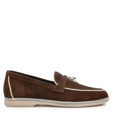 Brown Loro Piana Summer Walk