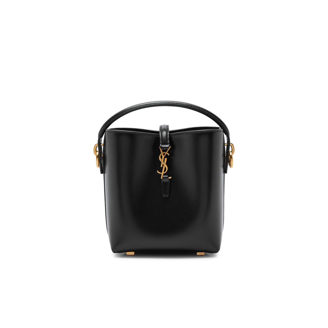 Saint Laurent Bag | Le 37 mini leather bucket bag