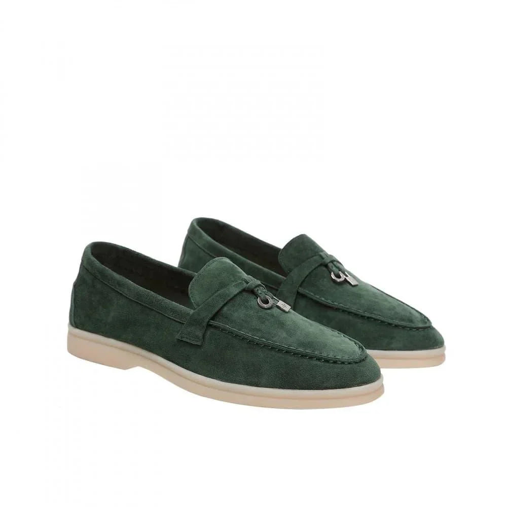Loro Piana Summer Charms Walk Green| Women's