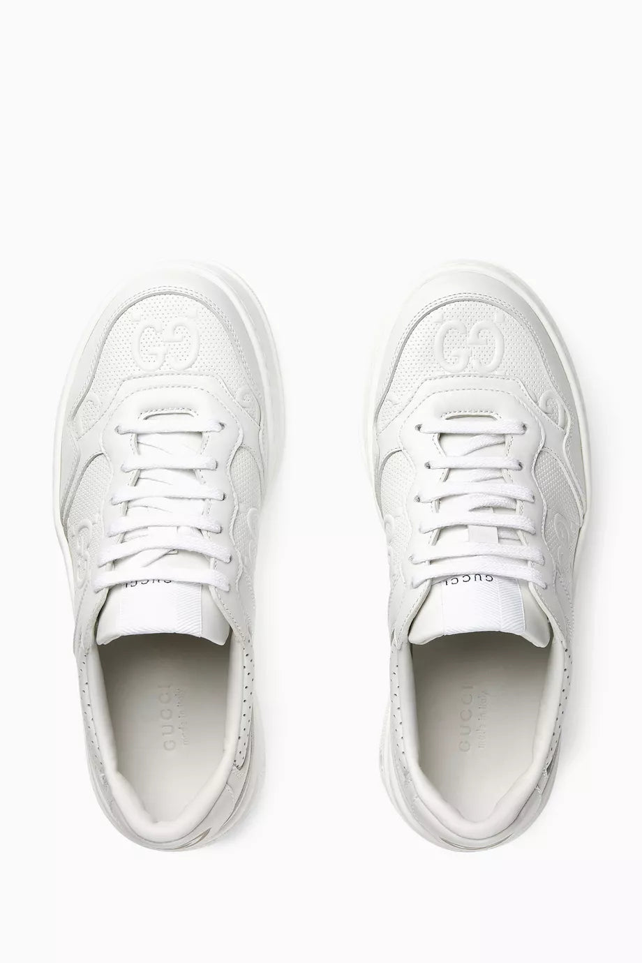 Men's chunky sneaker with GG All White
