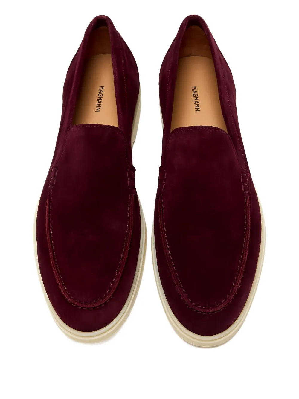 Loro Piana Summer Walk loafers burgundy