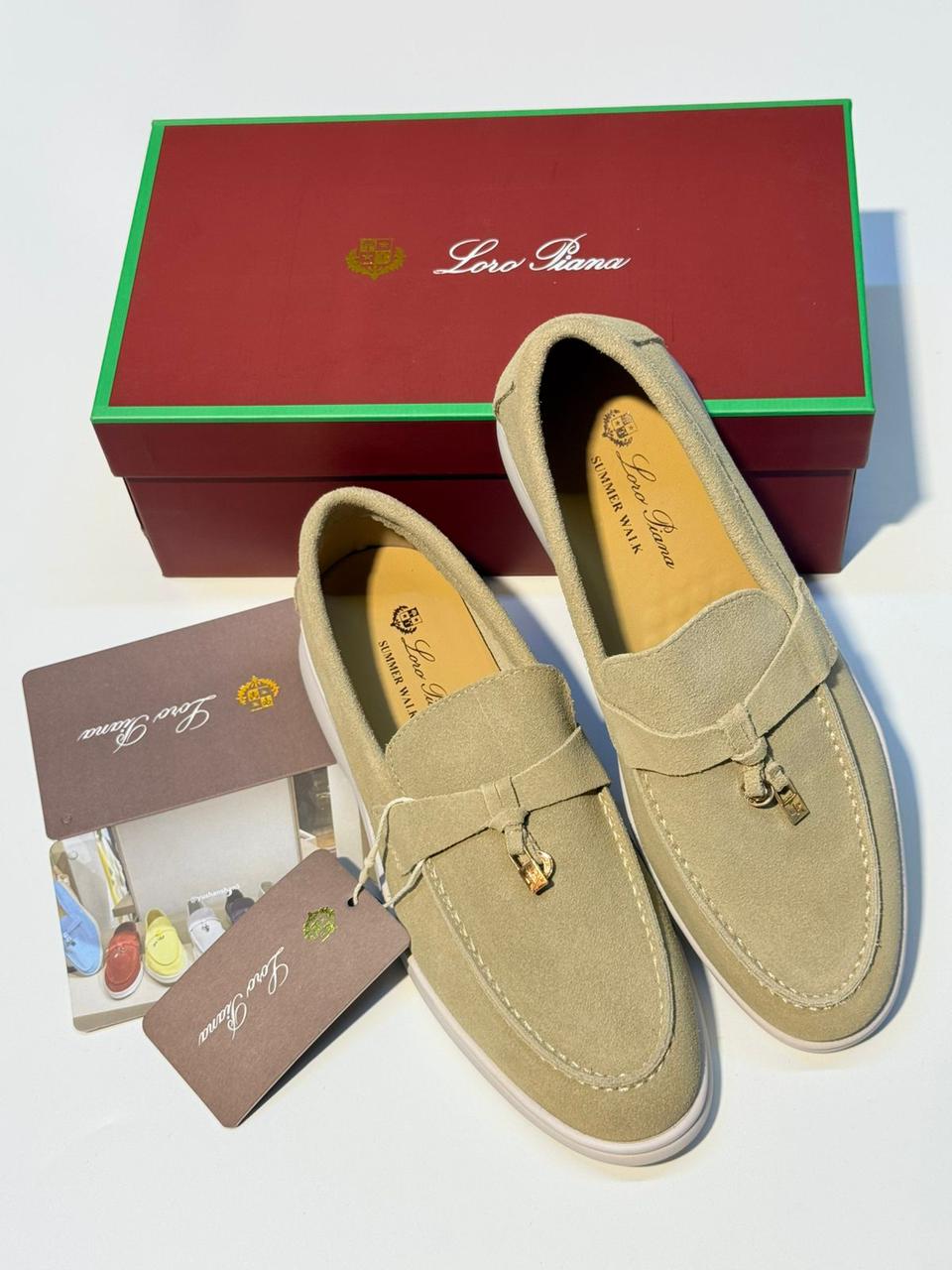 Loro Piana Summer Walk suede| Women's