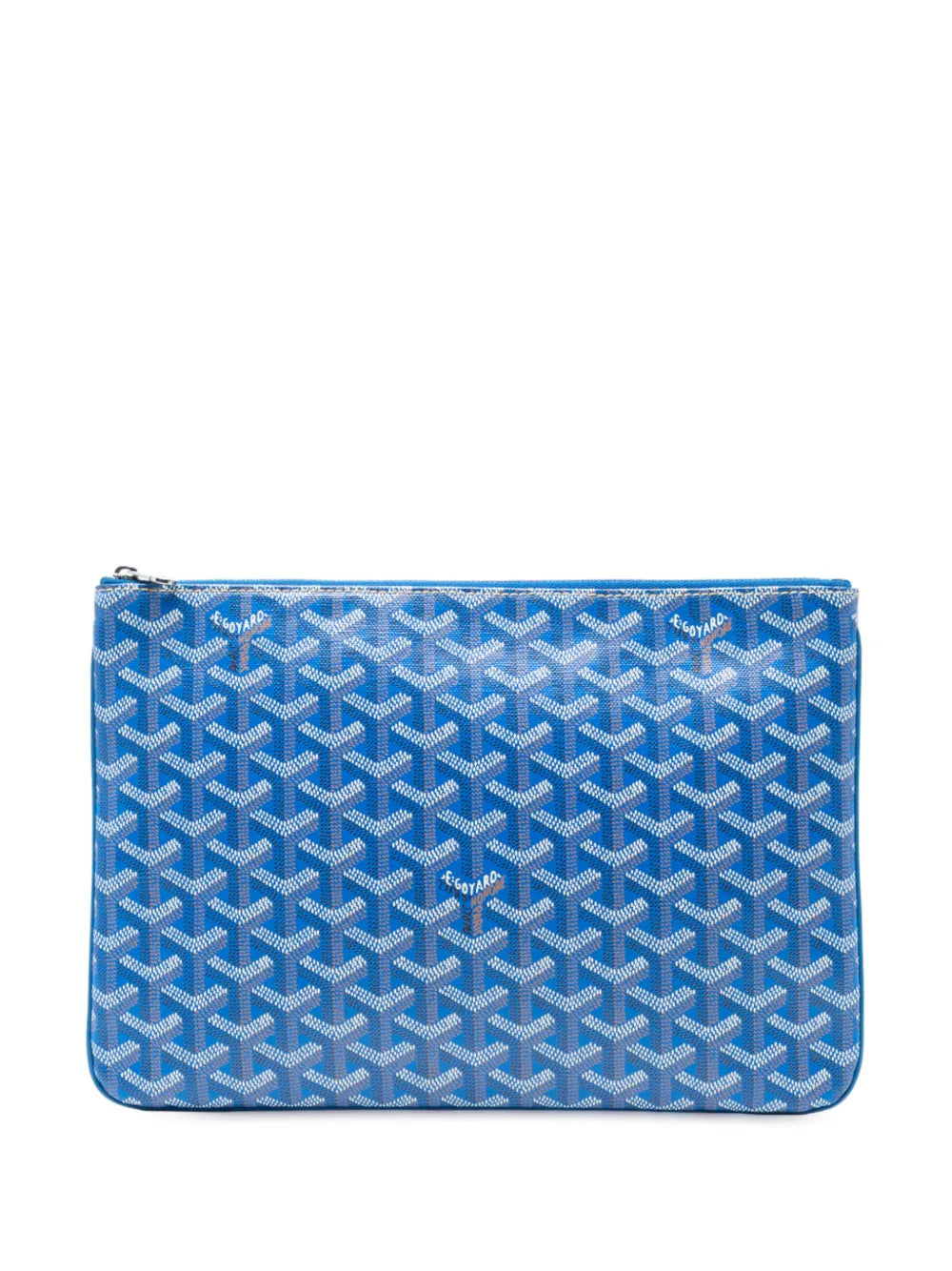 blue Goyard Conti pouch