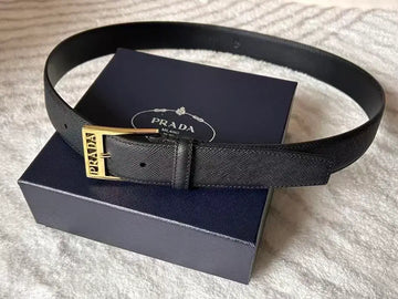 Prada leather belt
