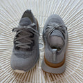 Brunello Cucinelli Logo-Print Cotton-Blend Sneakers – Grey