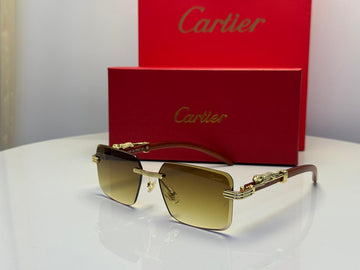 Cartier rimless sunglasses