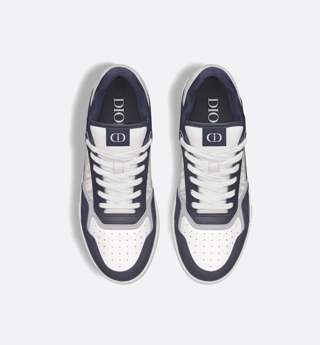 Dior B27 low-top sneakers blue and white