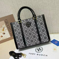 Tory Burch Bag | T Monogram Mini Tote Black