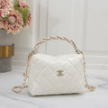 Chanel Bag | 25S Coco Crush Handle Caviar White LGHW