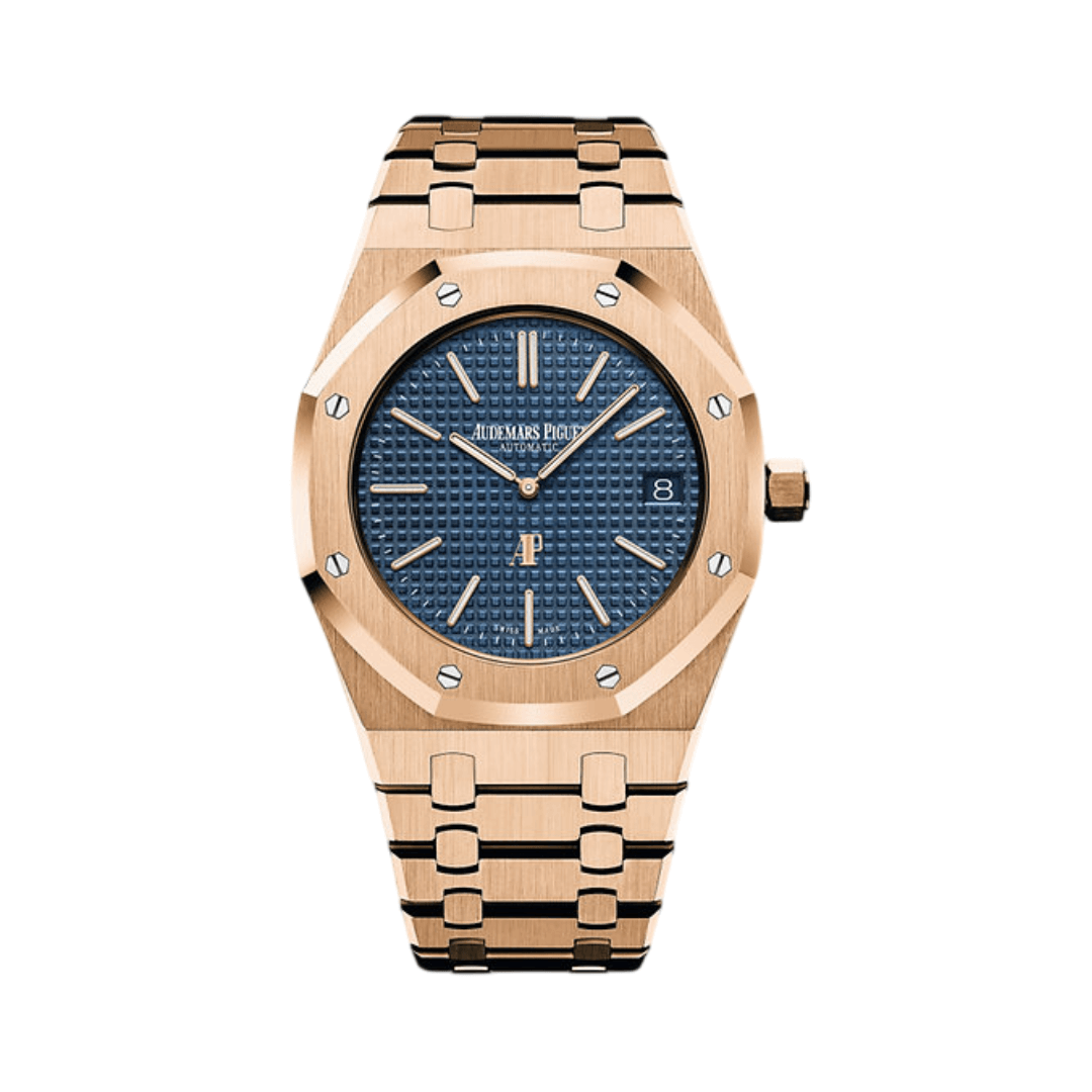 Audemars Piguet | Royal Oak Rose Gold Blue Dial