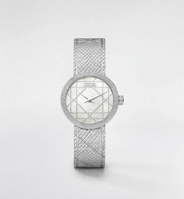 La D My Dior Ø 25 MM, Steel and Mother-of-Pearl| Women's