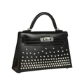 Hermès Bag | Clouté Mini Kelly 20 Black