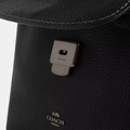 Coach Bag | Emory Top Handle Pebble Black