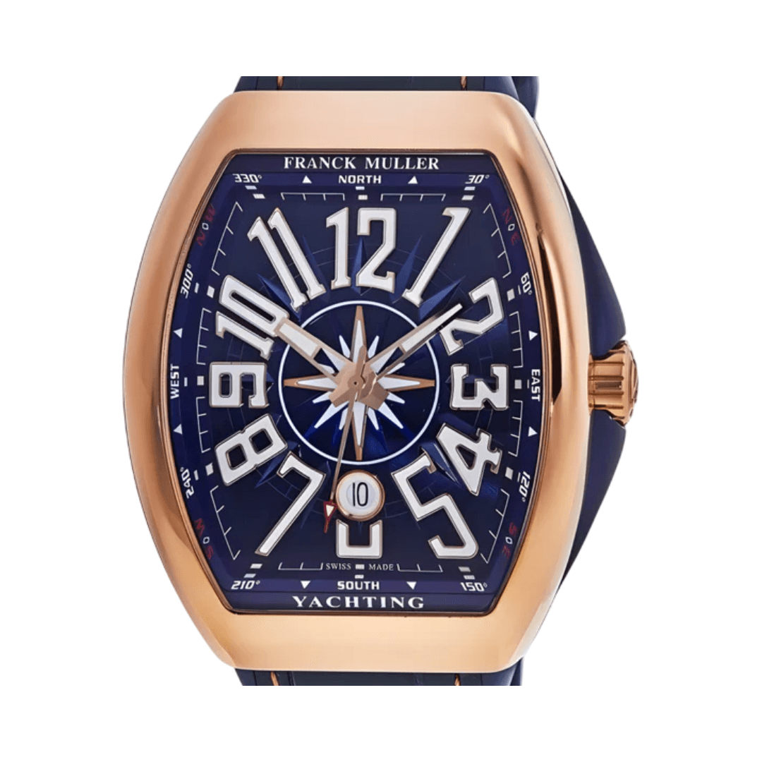 Franck Muller | Rose Gold Blue Dial