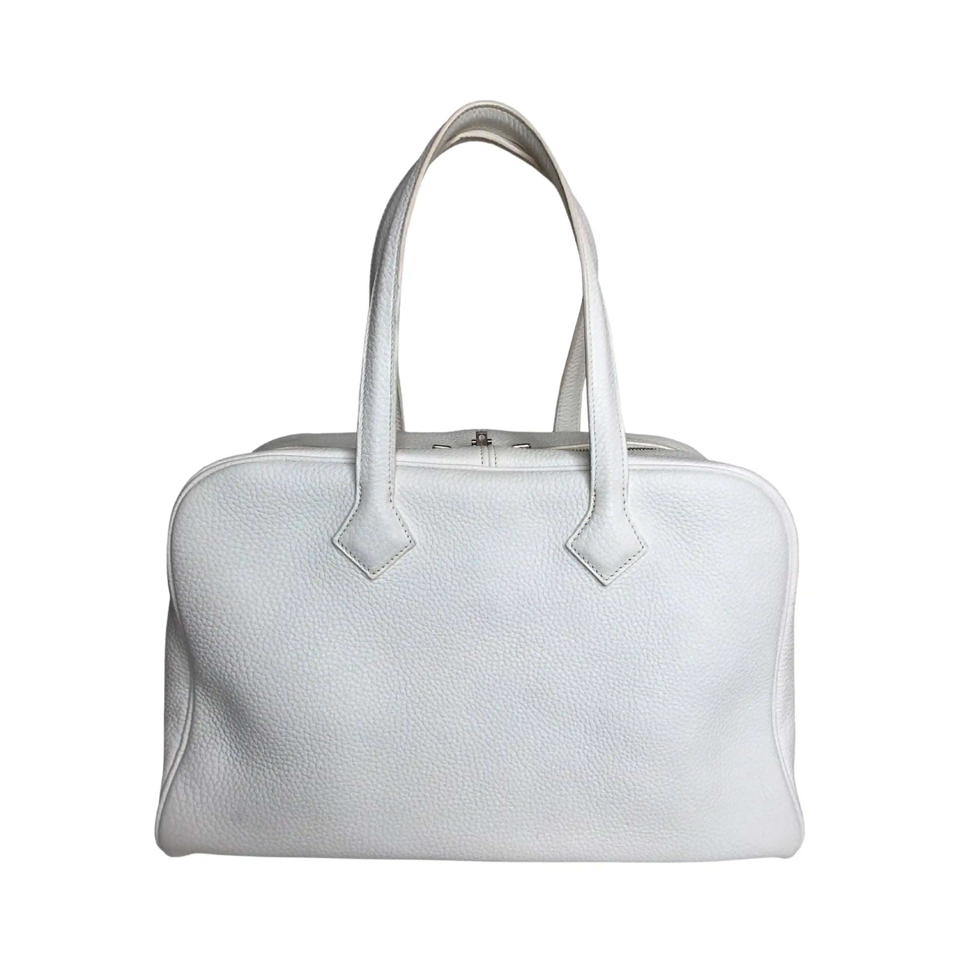 Hermès Bag | Victoria II 35 Fourre Tout White