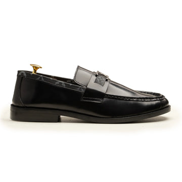 LV Signature Calf Loafers Black