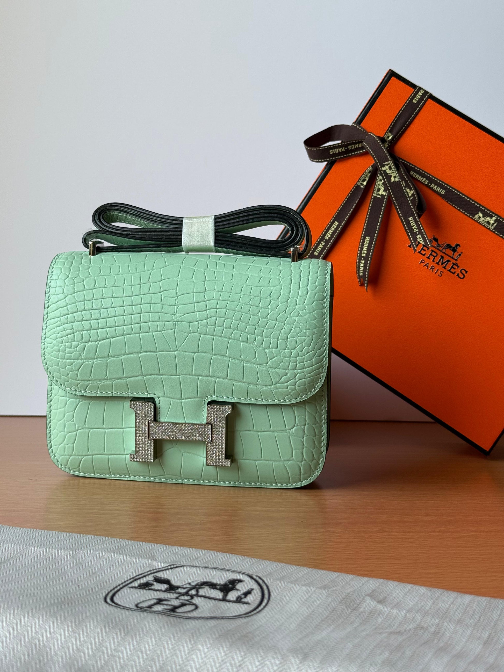 Hermès Bag | Constance 18 Vert d'Eau