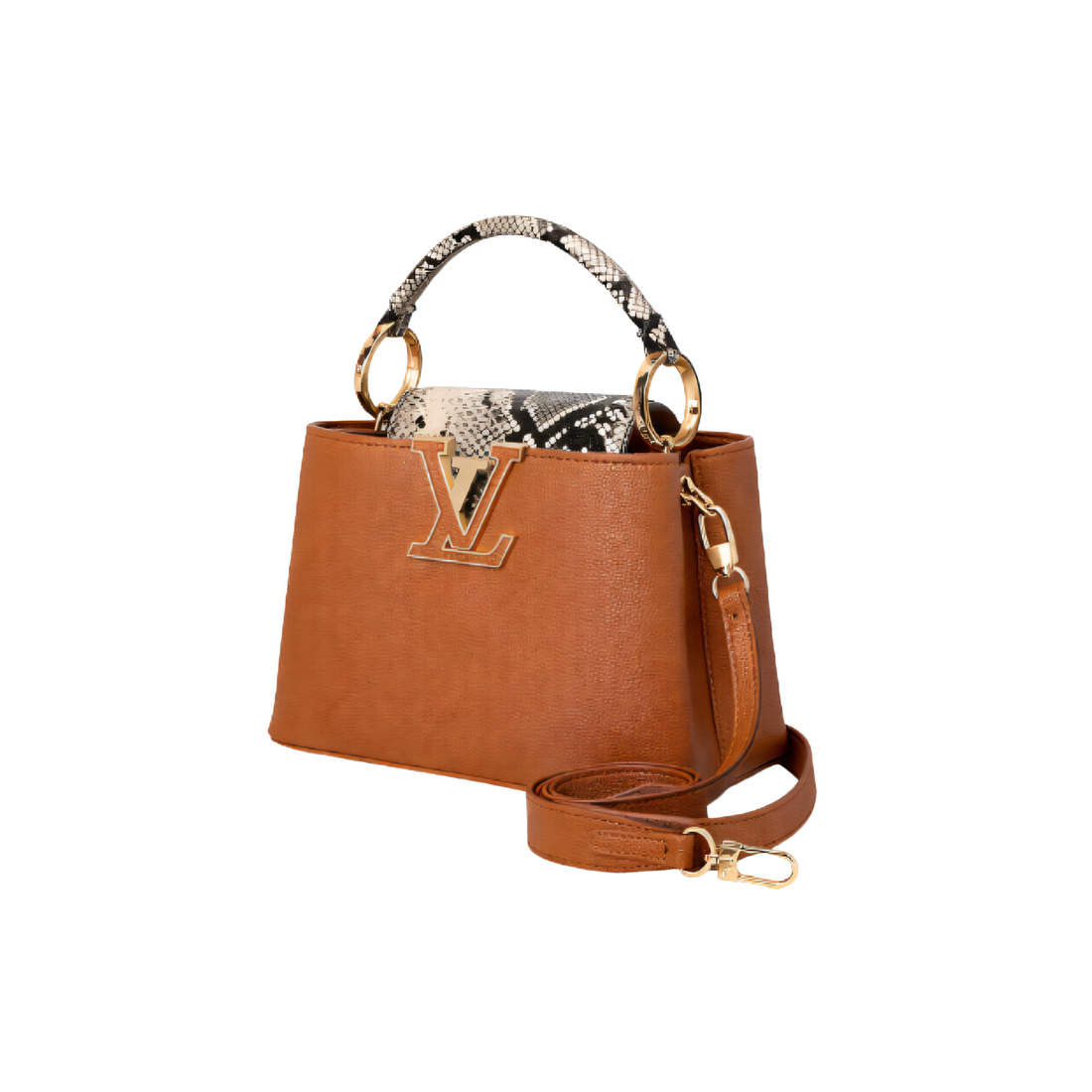 Louis Vuitton Bag | Capucines Brown Python