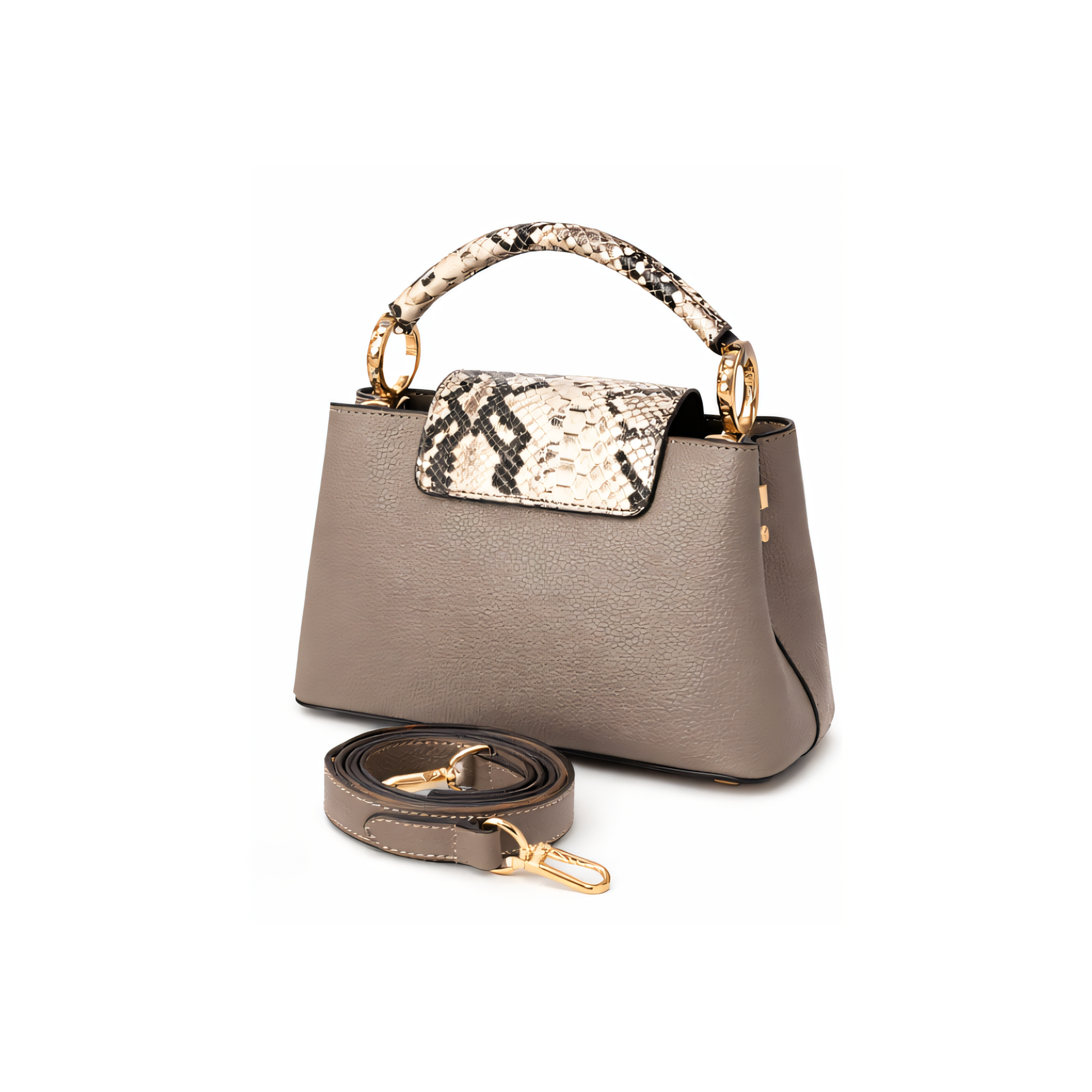 Louis Vuitton Bag | Capucines Gray Python