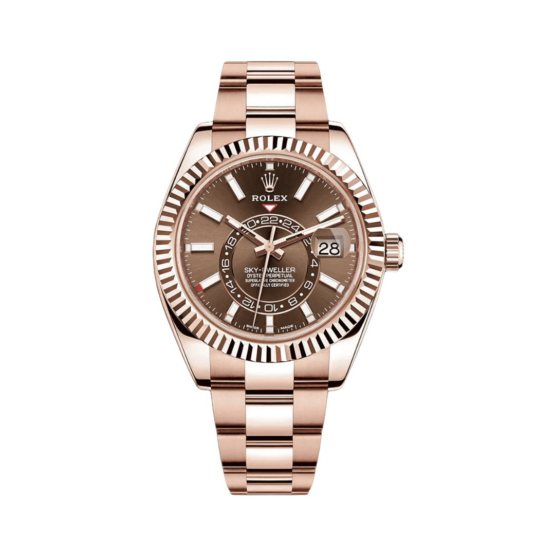Rolex | Everose Chocolate Index Dial