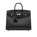 Hermès Bag | Ostrich Birkin Sellier Black