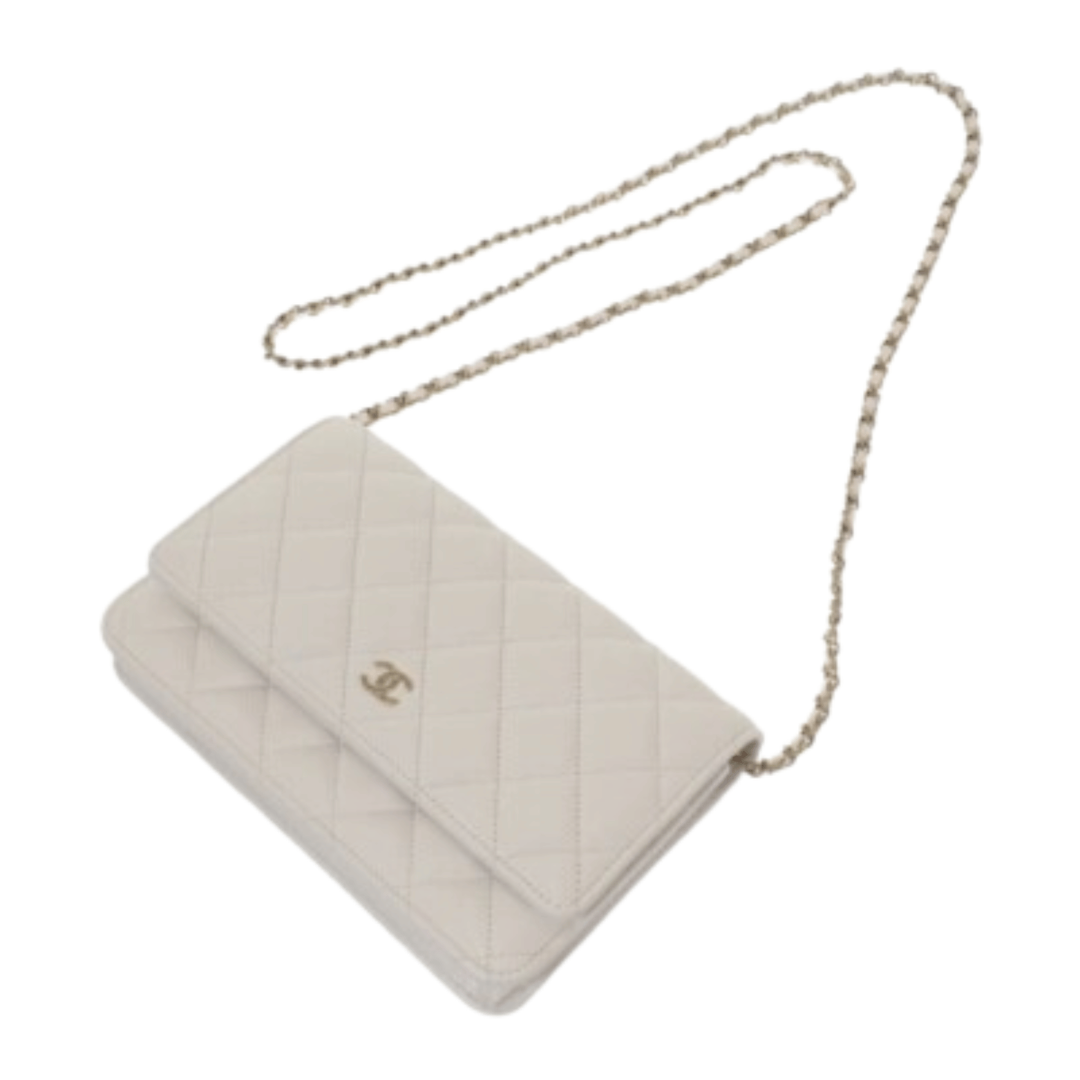 Chanel Bag | Wallet Grey Caviar Leather