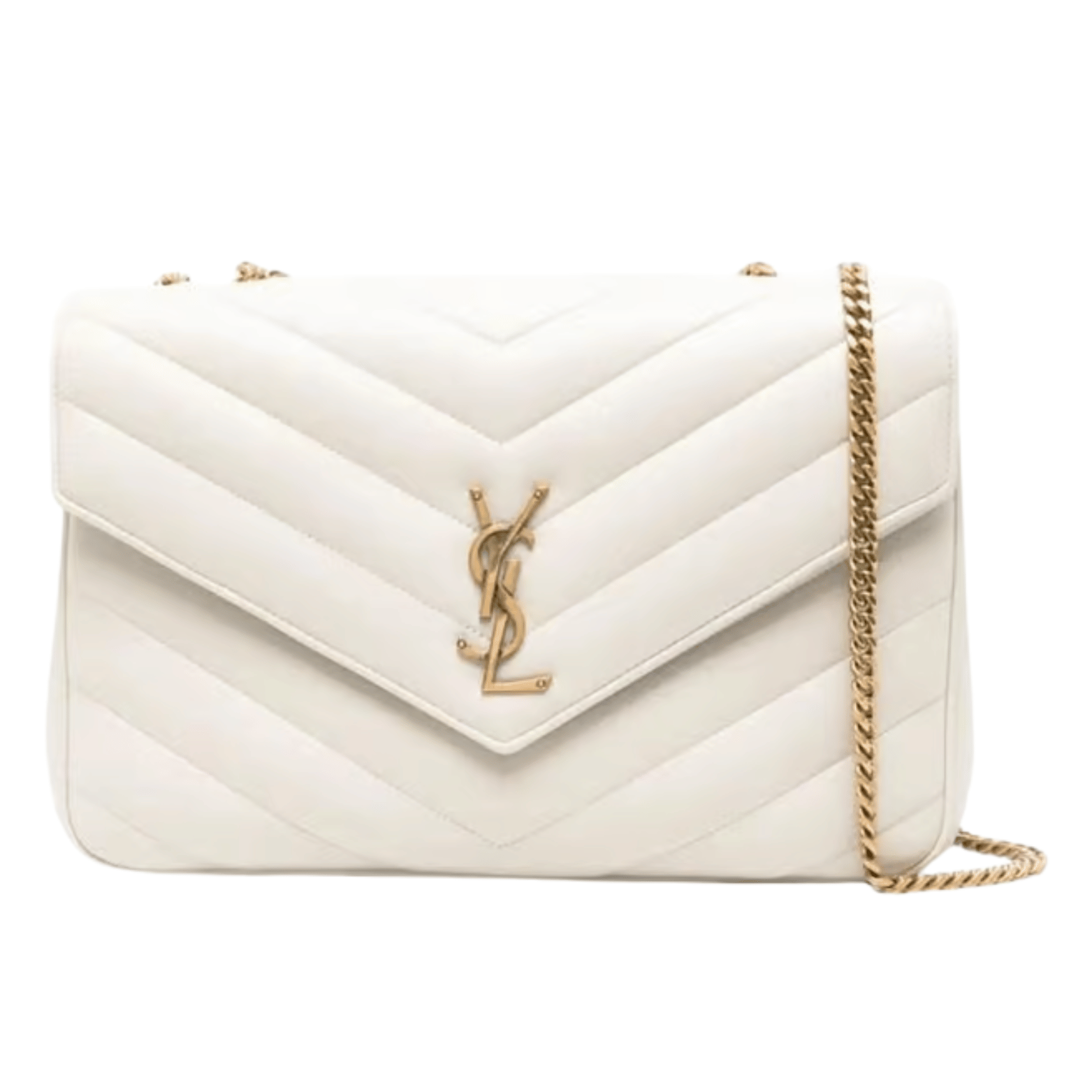 Saint Laurent Bag | Loulou Mini Chain Bag In Quilted Lambskin Leather