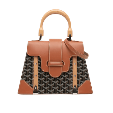 Goyard Bag | Saïgon Structuré Black Tan