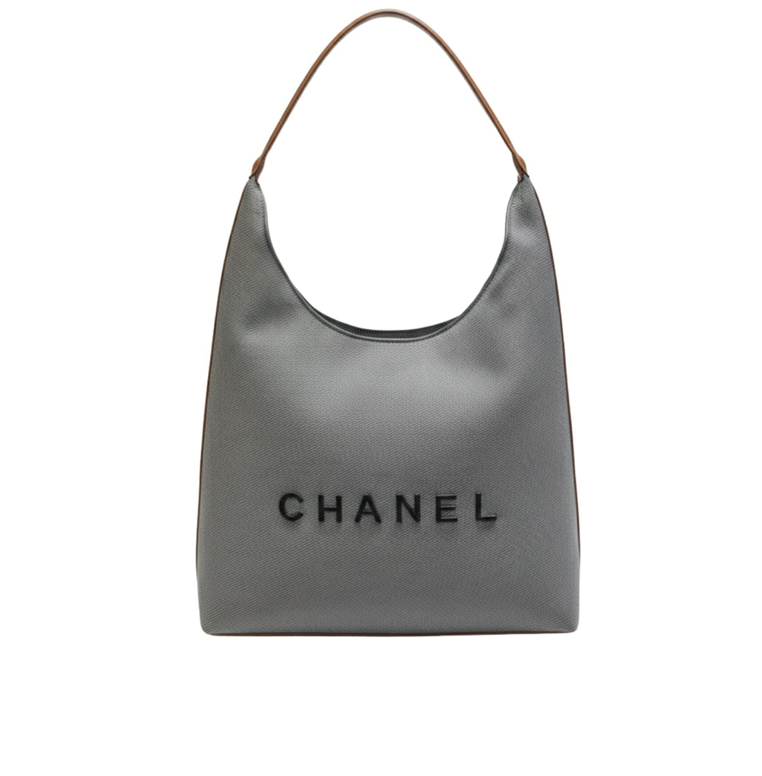 Chanel Bag | Deauville Canvas Tote Bag With Brown Leather