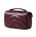 Saint Laurent Bag | Loulou Mini Bag In A Burgundy Or Red Hue