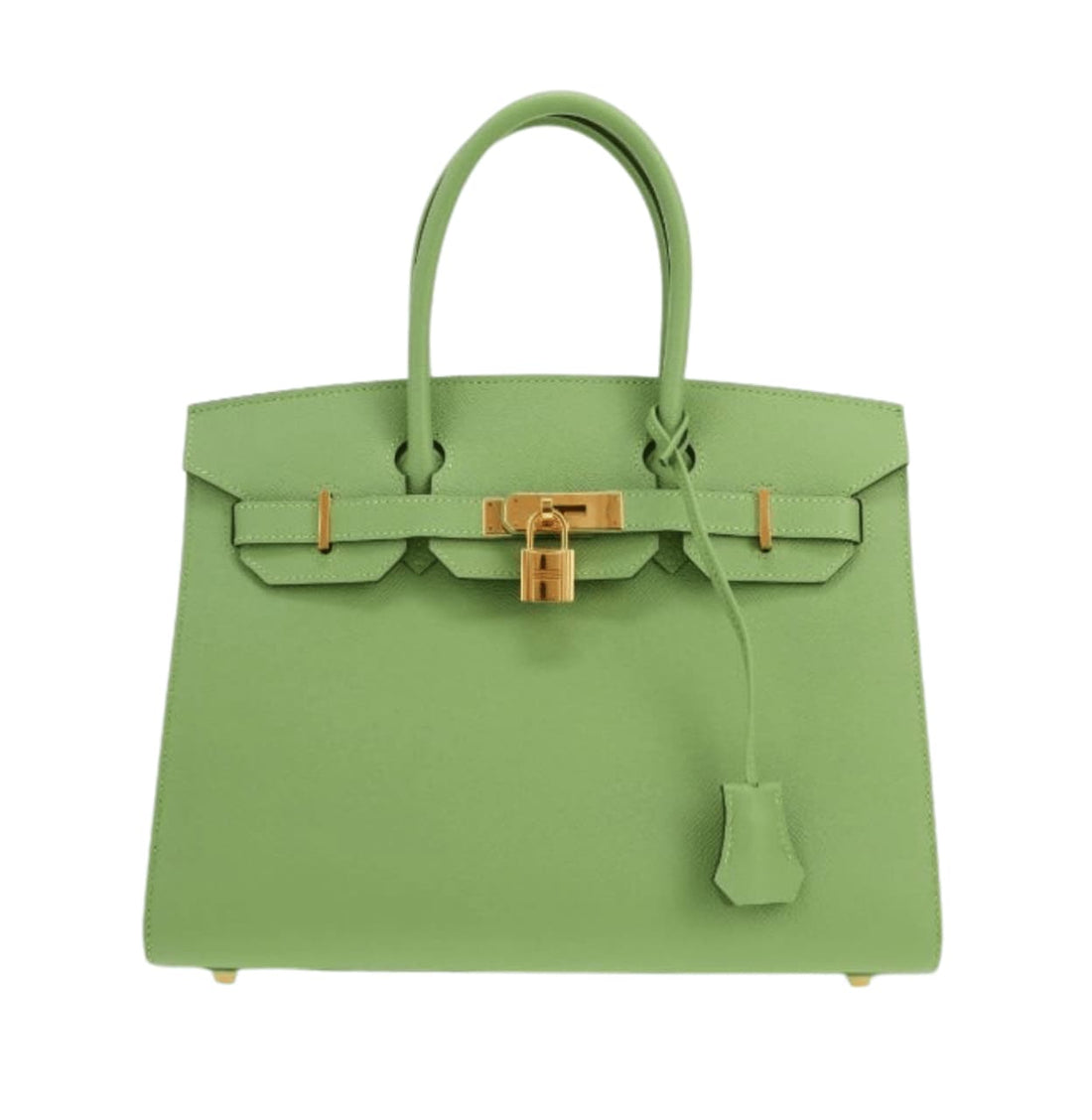 Hermès Bag | Birkin 30 Bag In Vert Criquet Epsom Leather With Gold Hardware