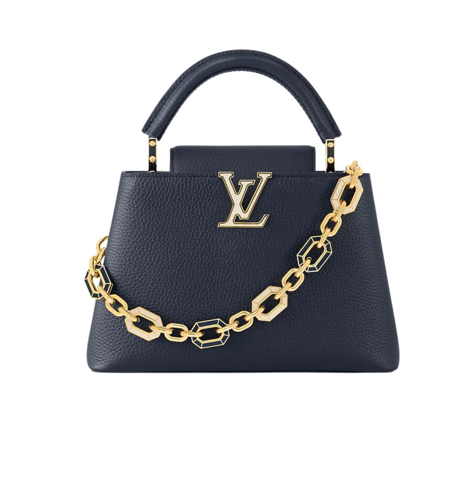 Louis Vuitton Bag | Capucines BB Navy Blue Taurillon Leather