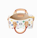 Louis Vuitton Bag | X Takashi Murakami Nano Speedy Multicolor White Canvas
