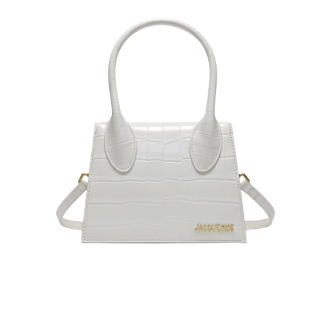Jacquemus Bag | Le Chiquito Bag In A Crocodile-embossed Leather Finish