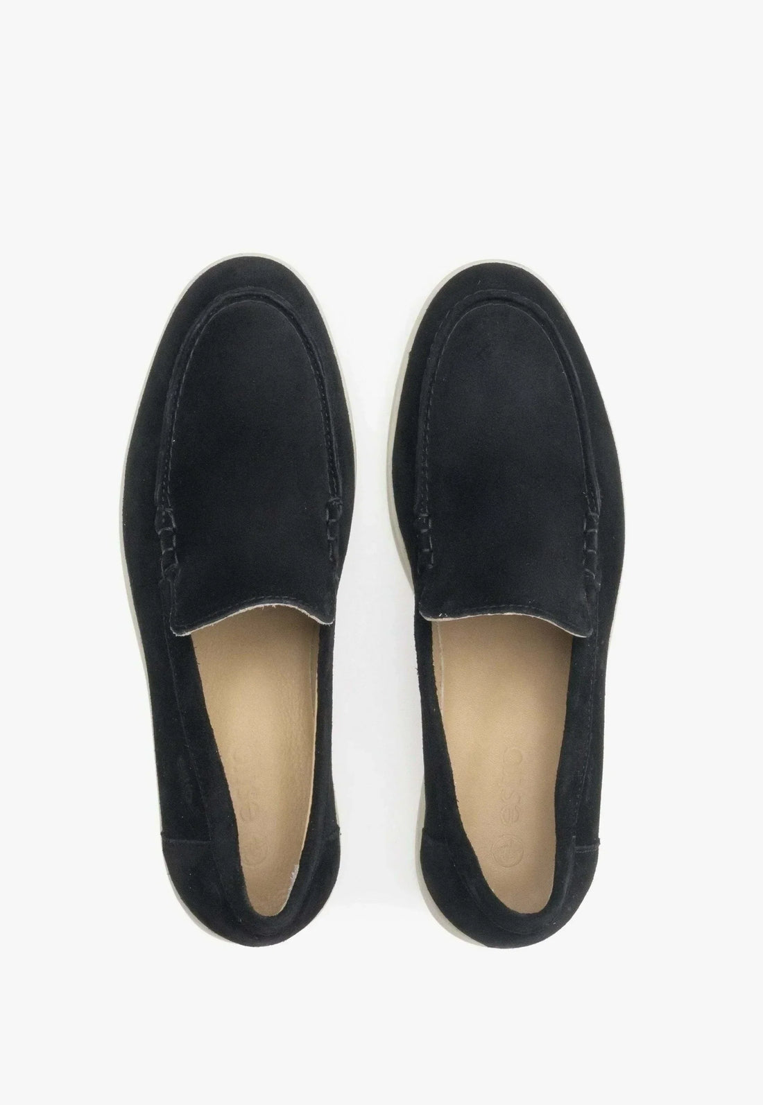 Loro Piana Suede Summer Walk Black