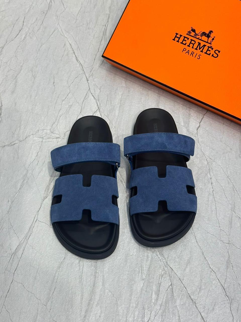 Hermès Chypre Navy Blue