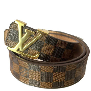 LV Initiales Brown Gold
