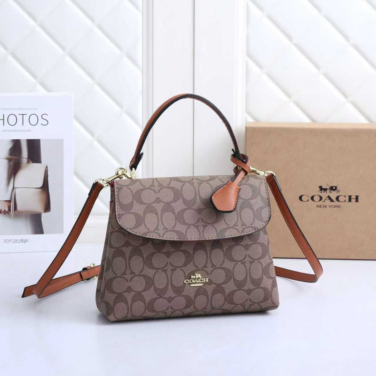 Coach Bag | Emory Top Handle Signature Chenille