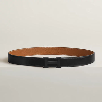 Hermès Men's Belt All Black