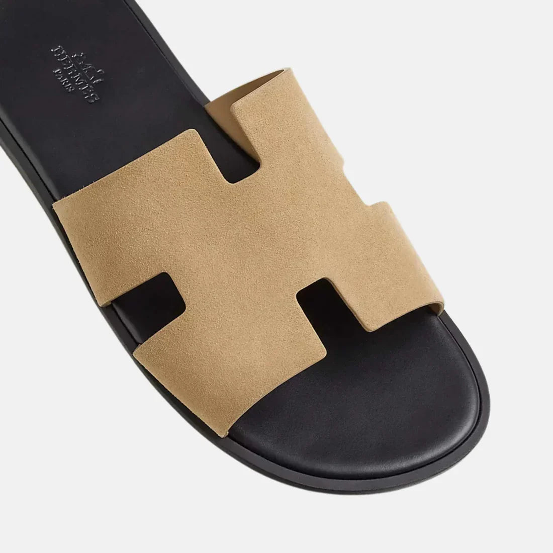 Hermes Izmir Sandal In Suede Goatskin