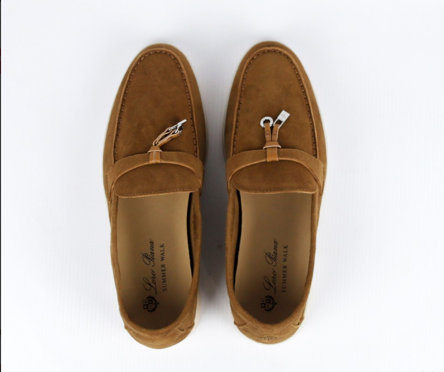 Loro Piana Brown Summer Charms Walk| Women's