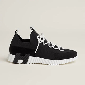 Hermes Lift slip-on sneaker noir / blanc
