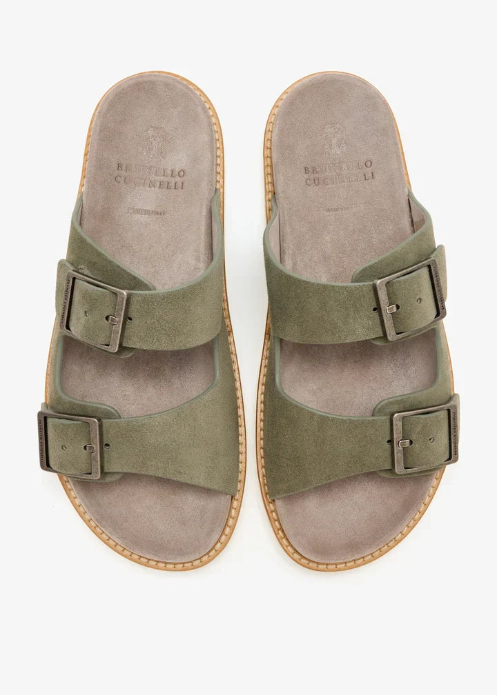 Brunello Cucinelli Suede sandals