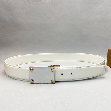 Louis Vuitton Inventeur belts White