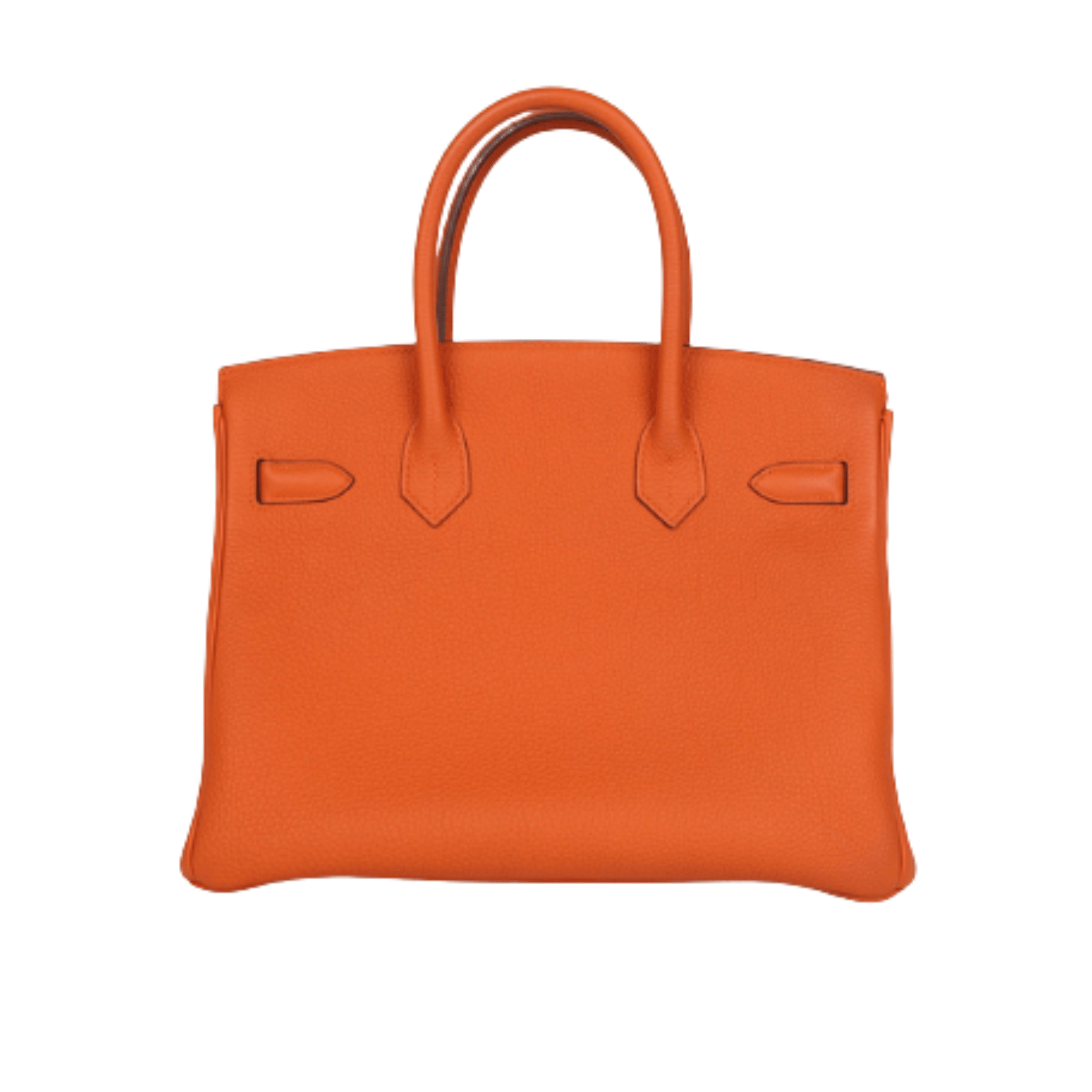 Hermès Bag | Birkin 30 Bag In Orange Togo Leather With Gold-tone Hardware.